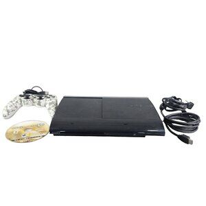 Sony PlayStation 3 Console Super Slim CECH-4301C Controller & Modern Warfare 2